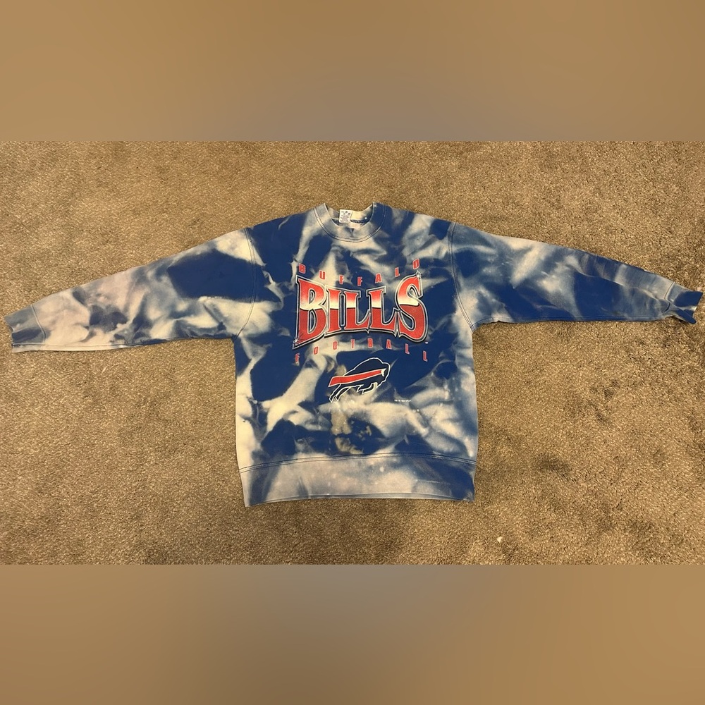 Vintage 1994 Buffalo Bills Tie-Dye Sweatshirt